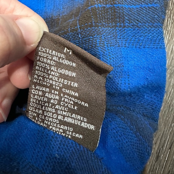 Cody James Vest Mens Medium Western Heavy  Zip Flannel Lined Cowboy Sleeveless - Picture 7 of 7